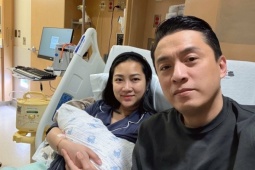 Lam Trường khoe con trai mới chào đời