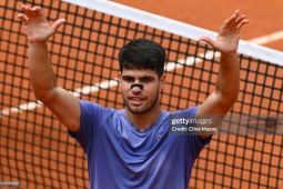 Trực tiếp tennis Rome Open ngày 5: Alcaraz tiến bước mạnh mẽ, Medvedev gặp khó