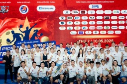 Kịch tính đua vô địch nội dung Siêu Cúp tại giải Pickleball YBA HCM 2025 - Trung Hậu Cup