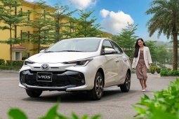Doanh số xe sedan bán chạy Toyota Vios trong tháng 4/2025