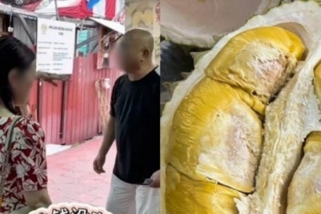 2 khách đòi hoàn tiền sau khi ăn hết quả sầu riêng, chủ quán bực tức nghe lý do