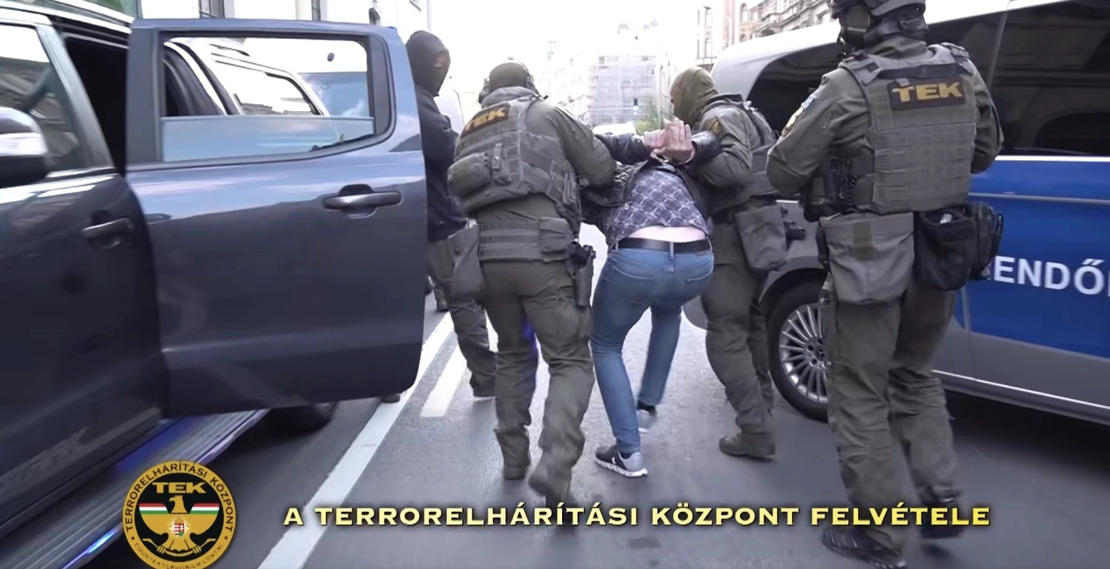Hungary bắt giữ nghi phạm gián điệp là công dân Ukraine (ảnh: TEK)