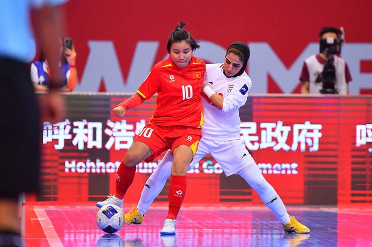 Video bóng đá futsal nữ Việt Nam - Iran: So tài đương kim vô địch, bản lĩnh đoạt vé (Futsal châu Á) - 7