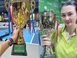 Người đẹp bóng chuyền Kim Huệ vô địch giải pickleball, CLB Nhật Bản muốn có Bích Tuyền