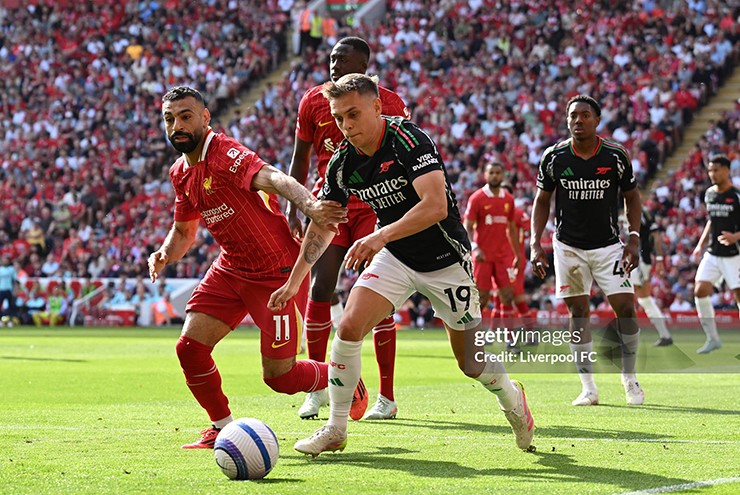 Video bóng đá Liverpool - Arsenal: Kịch tính 4 bàn & thẻ đỏ (Ngoại hạng Anh)