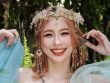 Vẻ gợi cảm của bạn gái tài tử 'Tình người duyên ma'