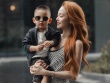 Minh Hằng cho quý tử hai tuổi diện đồ như hot boy