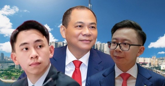 Tỷ phú Phạm Nhật Vượng và 2 con trai góp vốn lậ...