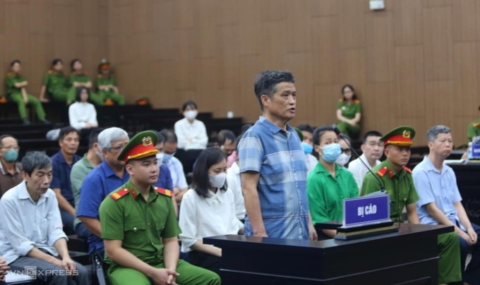 Cựu Tổng cục trưởng Địa chất và Khoáng sản Nguyễn Văn Thuấn. Ảnh: Phạm Dự