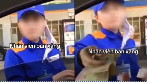 Hình ảnh cắt từ video ghi lại sự việc.