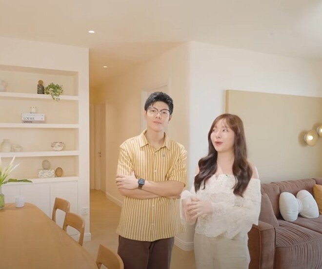 Cặp vợ chồng BTV hot nhất nhì truyền hình Việt khoe ngôi nhà đầu tiên ở tuổi 30 sau khi có cặp song sinh - 1