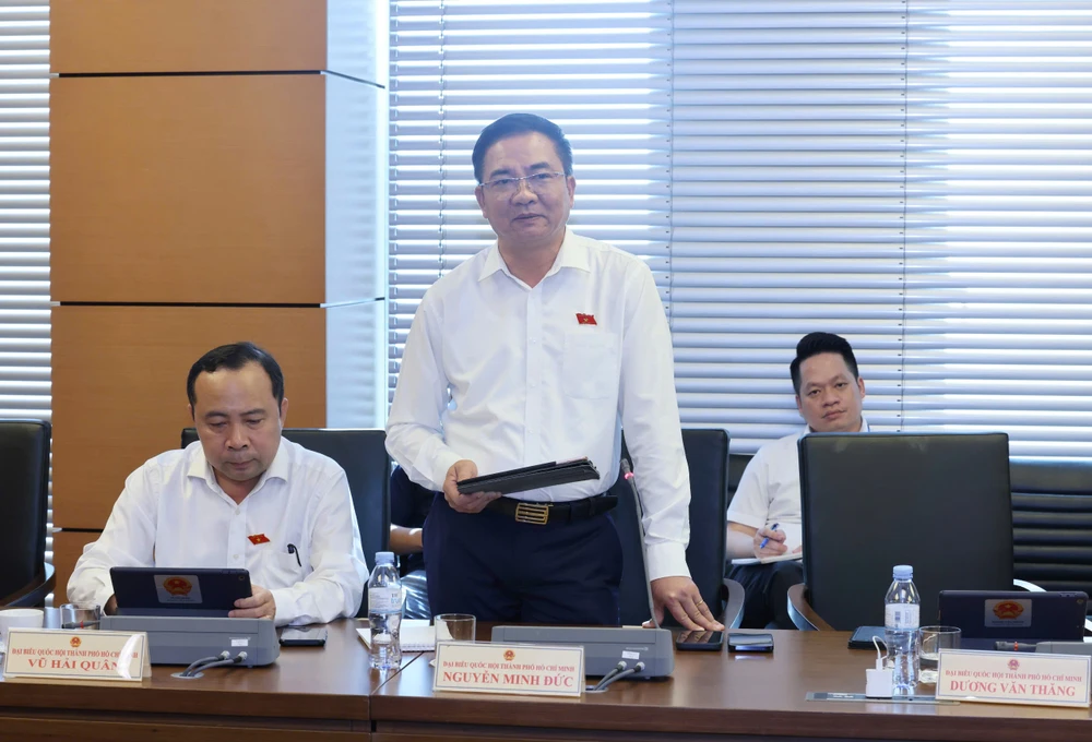 Phó Chủ nhiệm Ủy ban Quốc phòng, An ninh và Đối ngoại của Quốc hội Nguyễn Minh Đức. Ảnh: QH