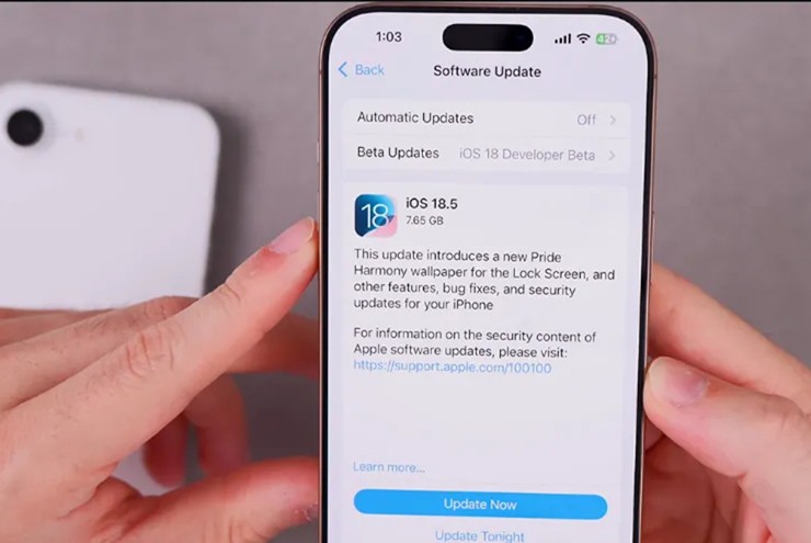 iOS 18.5 dự kiến sẽ được phát hành ngay trong tuần này.