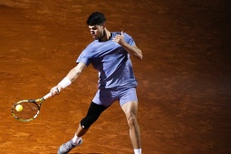 Video tennis Djere - Alcaraz: Bản lĩnh tie-break (Rome Open)