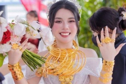 Đám cưới con trai chủ tiệm vàng ở Long An gây sốt vì chi tiết thú vị