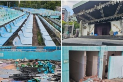 Sân khấu Trống Đồng hoang lạnh, Sân khấu Lan Anh ngổn ngang khi dừng hoạt động