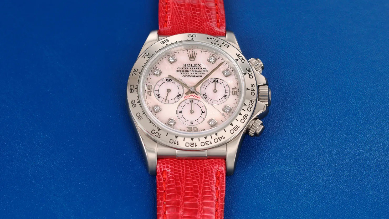 Rolex không sản&nbsp;xuất đồng hồ Daytona bằng bạch kim từ&nbsp;năm 2013, khiến chiếc đồng hồ được đặt làm riêng năm 1999 này trở thành "hàng hiếm"&nbsp;trong di sản của thương hiệu.