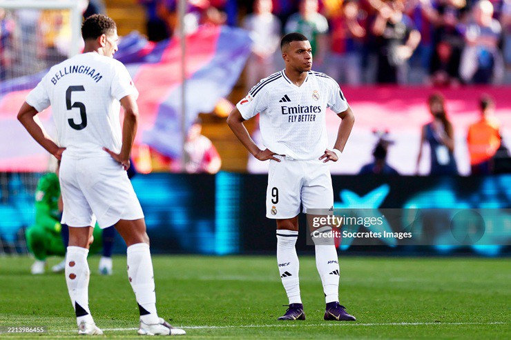 Mbappe là điểm sáng hiếm hoi trong đội hình Real Madrid