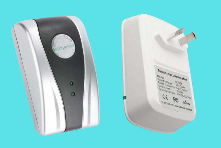 Một trong những sản phẩm được quảng cáo chỉ cần cắm vào ổ là giúp tiết kiệm điện năng.