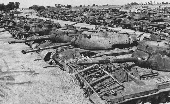 Xe tăng Patton của Pakistan bị Ấn Độ thu giữ sau trận Asal Uttar năm 1965. Ảnh: Alchetron