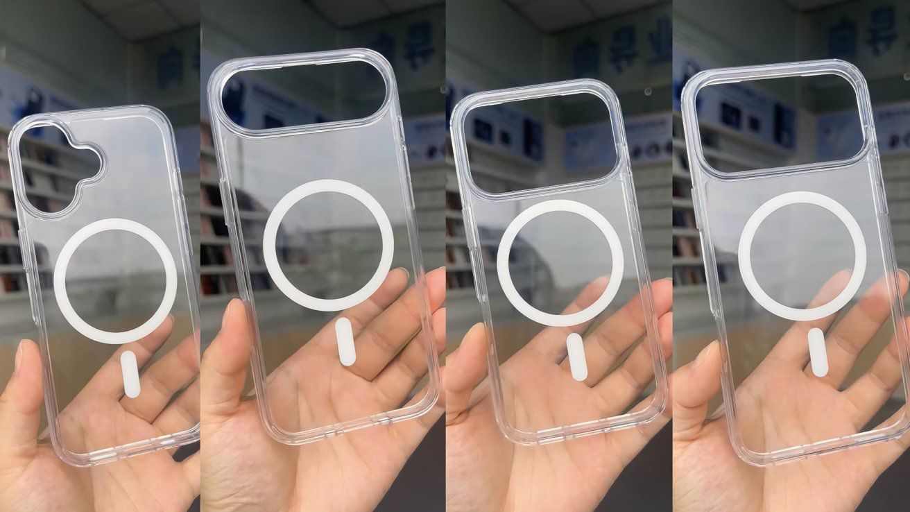 Ốp lưng tin đồn của iPhone 17 Series.