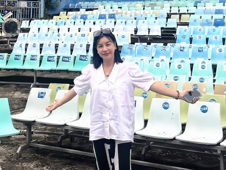 Nghệ sĩ Cát Phượng từng tổ chức show "Đêm của cười 4" vào cuối năm 2023 tại Sân khấu Trống Đồng. Ảnh: NVCC