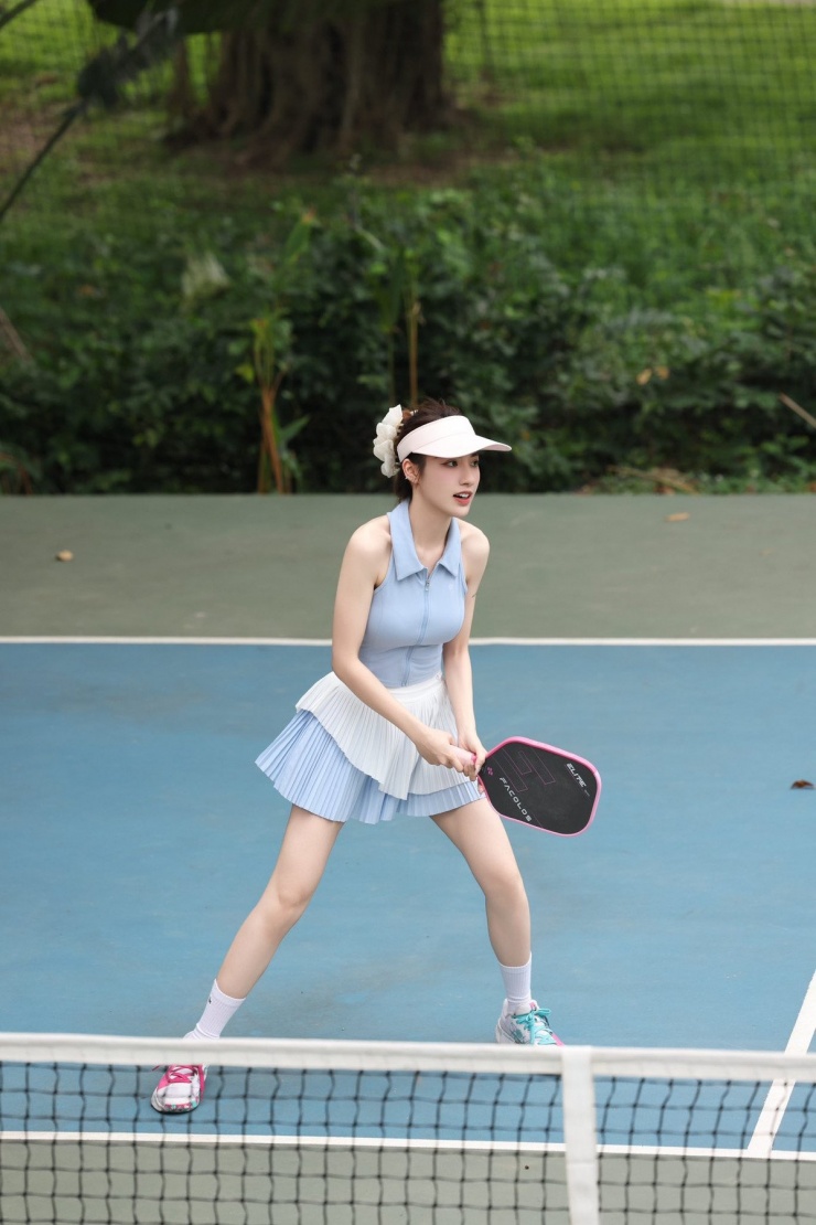 Hot girl Nóng cùng World Cup hóa “người đẹp pickleball” cuốn hút - 8