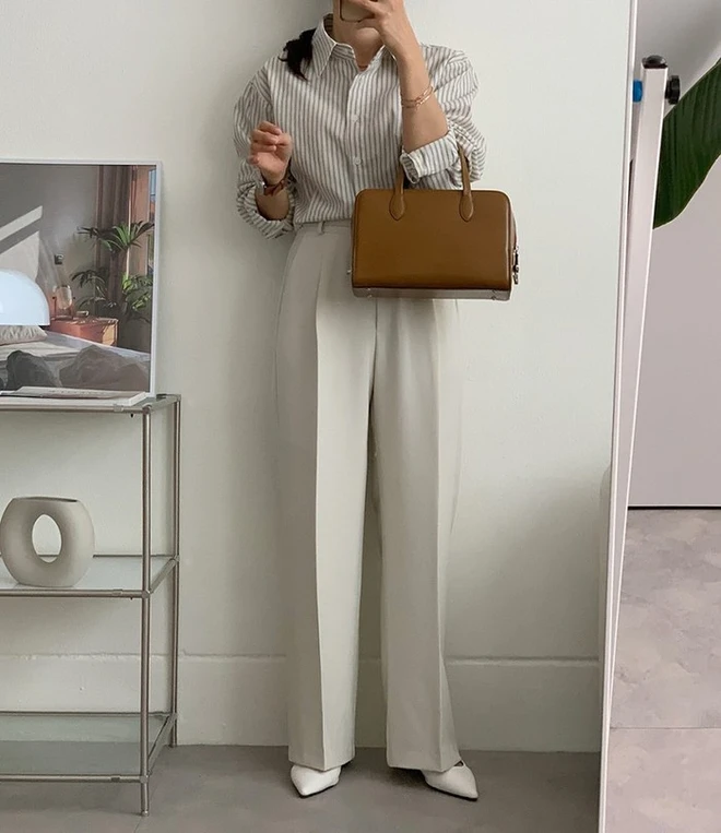 Hè này mặc gì đi làm? Tham khảo 20 outfit "ruột" của các blogger thời trang cao dưới 1m60 mà "hack" dáng như 1m70 - 2