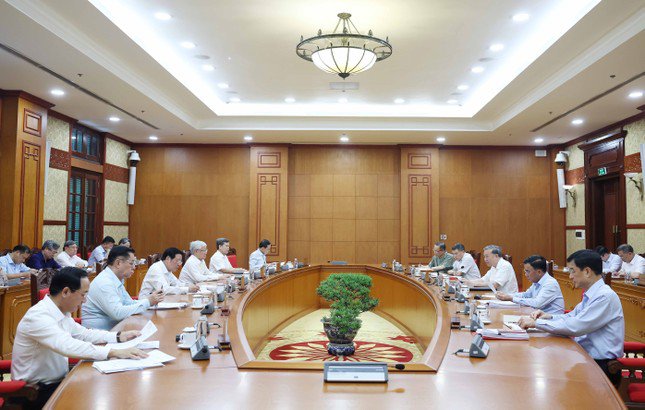 Toàn cảnh cuộc họp. Ảnh: TTXVN.
