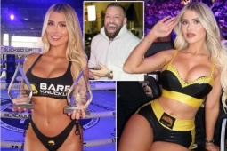 "Gã điên" McGregor buông lời à ơi "Nữ hoàng" ring girl xinh đẹp nhất MMA