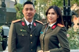 Nam diễn viên chuyên vai đểu, ngoài đời là Trung tá công an và ông bố 4 con mẫu mực