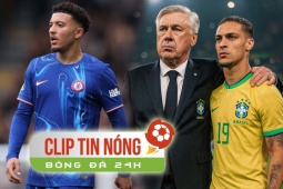 Antony lọt "mắt xanh" của Ancelotti ở ĐT Brazil, Mourinho muốn mua Sancho (Clip tin nóng)