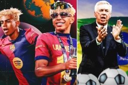 Thách thức chờ Ancelotti ở ĐT Brazil, Yamal khiến Real - La Liga  " điên đầu "  như thời Messi (Clip 1 phút)
