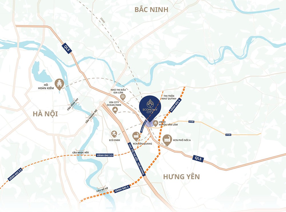 Economy City có lợi thế về hạ tầng, quy hoạch và môi trường sống… thu hút nhà đầu tư