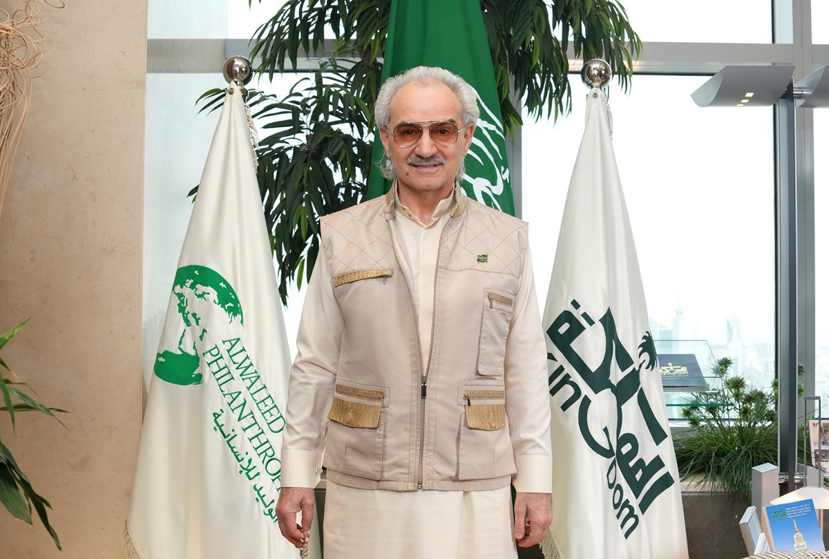 Hoàng tử Alwaleed Bin Talal Alsaud, nhà sáng lập và Chủ tịch Công ty Kingdom Holding