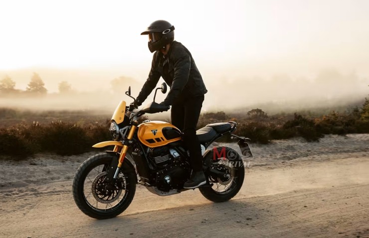 Tuyệt đẹp xế nổ Triumph Scrambler 400 XC vàng chanh, giá từ 89,6 triệu đồng - 9