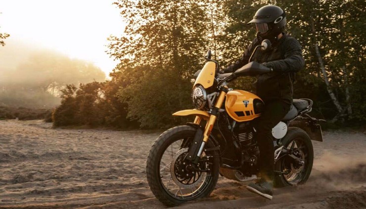 Tuyệt đẹp xế nổ Triumph Scrambler 400 XC vàng chanh, giá từ 89,6 triệu đồng - 8