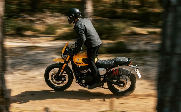 Tuyệt đẹp xế nổ Triumph Scrambler 400 XC vàng chanh, giá từ 89,6 triệu đồng - 6