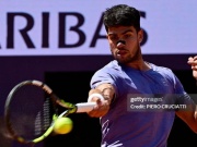 Thể thao - Video tennis Khachanov - Alcaraz: 3 set căng thẳng, break point định đoạt (Rome Open)