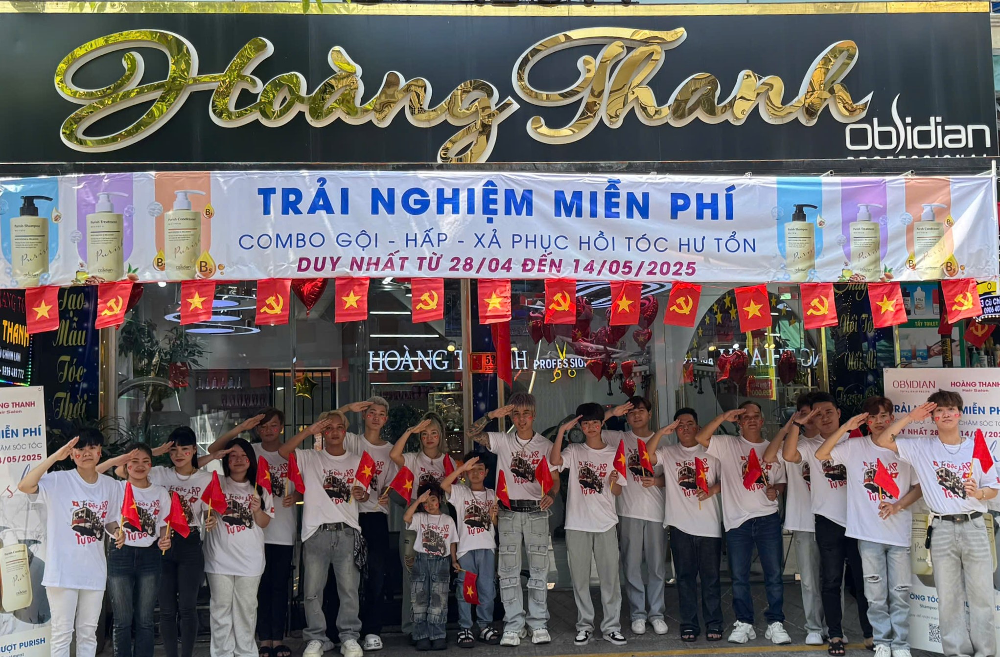 Trải nghiệm sản phẩm Purish tại các salon uy tín