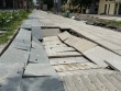 Vì sao vỉa hè trên đường vào nhà ga T3 bị sụt lún dù mới đưa vào hoạt động?