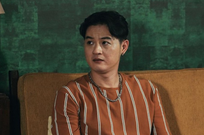 Tạo hình của Thanh Duy trong phim "Dưới đáy hồ". Ảnh: Nhân vật cung cấp