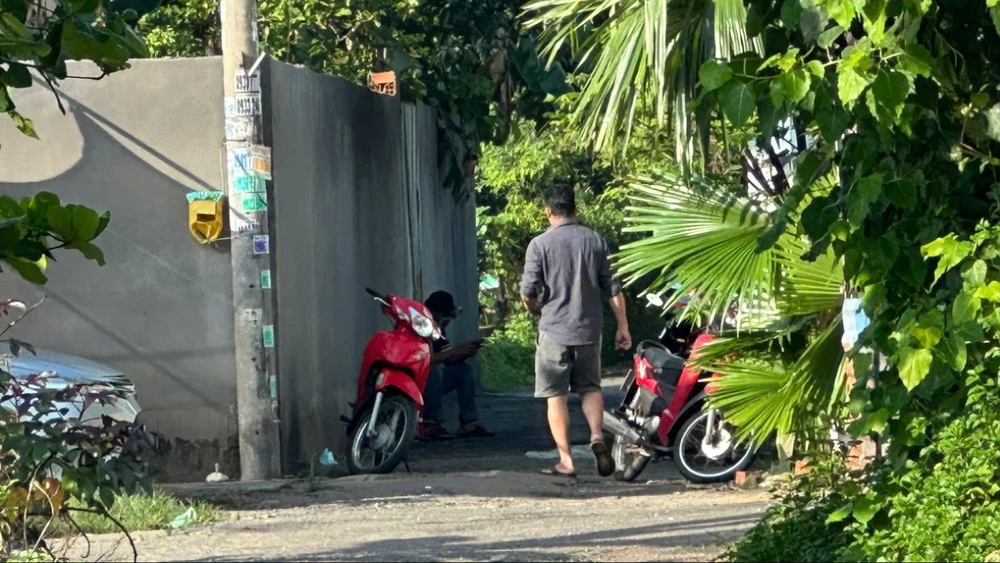 Khu vực hiện trường nơi xảy ra vụ việc. Ảnh: HT