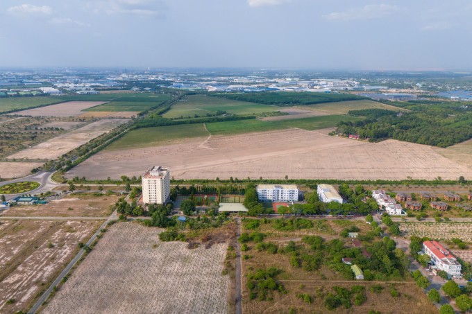 Hình ảnh một dự án tại Nhơn Trạch, Đồng Nai. Ảnh: Phương Uyên