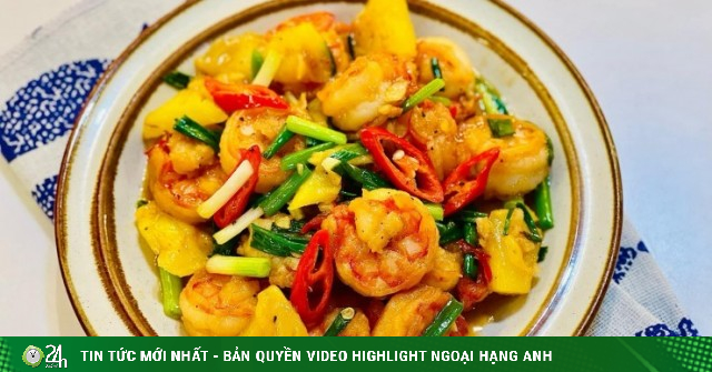 Tôm rim với loại quả này siêu tốn cơm, người kén ăn mấy cũng 