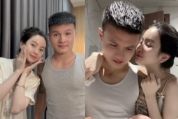 Quang Hải giúp Chu Thanh Huyền quảng cáo bán hàng