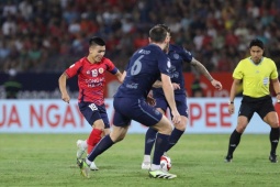 Video bóng đá Công an Hà Nội - Buriram: 4 bàn rượt đuổi hấp dẫn (Cúp C1 Đông Nam Á)