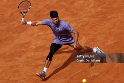 Video tennis Draper - Alcaraz: 2 set bản lĩnh, đoạt vé bán kết (Rome Open)