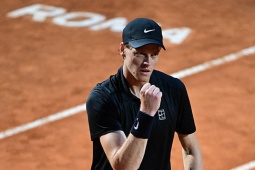 Video tennis Sinner - Cerundolo: Không có bất ngờ tái hiện (Rome Open)