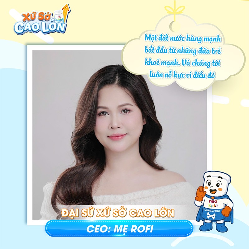 Mẹ Rofi – Đại sứ Xứ Sở Cao Lớn truyền cảm hứng nuôi con hiện đại, yêu thương và khoa học.